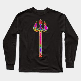 Psychedelic Trident. Long Sleeve T-Shirt